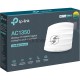 Точка доступа AC1350 Wireless MU-MIMO Gigabit Ceiling Mount Access Point, 450Mbps at 2.4GHz + 867Mbps at 5GHz, 802.11a/b/g/n/ac wave 2, Beamforming, Airtime Fairness, MU-MIMO, 802.3af Standard PoE and Passive PoE (Passive POE Adapter included), no more D