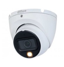 DAHUA DH-HAC-HDW1200TLMP-IL-A-0360B-S6 Уличная турельная HDCVI-видеокамера с интеллектуальной двойной подсветкой 2Мп, объектив 3.6мм, ИК 20м, LED 20м, IP67, корпус: металл