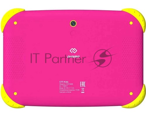 Планшет Digma Citi Kids розовый, MediaTek MT8321/RAM2Gb/ROM32/7