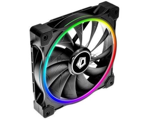Вентилятор ID-COOLING ZF-14025-ARGB 140x140x25мм (60шт./кор, Пульт управления, PWM, Low Noise, резиновые углы, Addresable RGB, 800-1600об/мин) BOX Вентилятор ID-COOLING ZF-14025-ARGB 140x140x25мм (60шт./кор, Пульт управления, PWM, Low Noise, резиновые углы, Addresable RGB, 800-1600об/мин) BOX