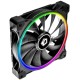 Вентилятор ID-COOLING ZF-14025-ARGB 140x140x25мм (60шт./кор, Пульт управления, PWM, Low Noise, резиновые углы, Addresable RGB, 800-1600об/мин) BOX