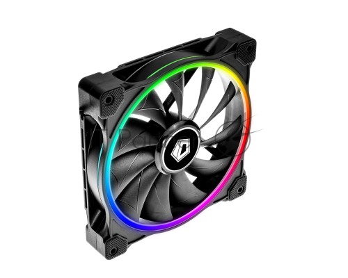 Вентилятор ID-COOLING ZF-14025-ARGB 140x140x25мм (60шт./кор, Пульт управления, PWM, Low Noise, резиновые углы, Addresable RGB, 800-1600об/мин) BOX Вентилятор ID-COOLING ZF-14025-ARGB 140x140x25мм (60шт./кор, Пульт управления, PWM, Low Noise, резиновые углы, Addresable RGB, 800-1600об/мин) BOX