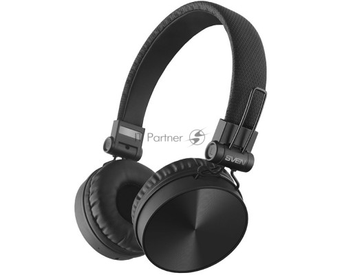 Наушники с микрофоном SVEN AP-B500MV / BLACK  (Bluetooth)