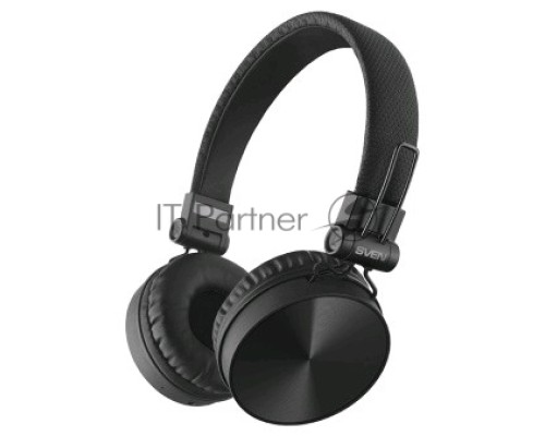Наушники с микрофоном SVEN AP-B500MV / BLACK  (Bluetooth)