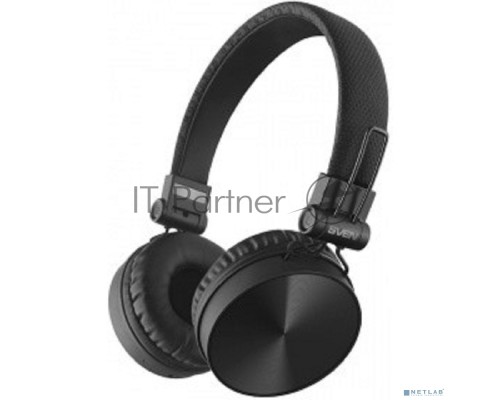 Наушники с микрофоном SVEN AP-B500MV / BLACK  (Bluetooth)