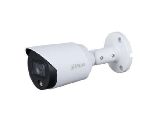 [Видеонаблюдение] DAHUA DH-HAC-HFW1239TP-A-LED-0280B-S2 Уличная цилиндрическая HDCVI-видеокамера Full-color Starlight 2Мп, 1/2.8” CMOS, объектив 2.8мм, LED 20м, IP67, корпус: металл, пластик