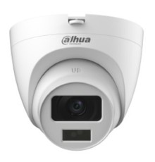 DAHUA DH-HAC-HDW1500CLQP-IL-A-0360B-S2 Уличная турельная HDCVI-видеокамера с интеллектуальной двойной подсветкой 5Мп, объектив 3.6мм, ИК 20м, LED 20м, IP67, корпус: пластик, быстрый монтаж