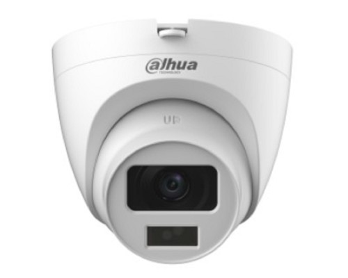 [Видеонаблюдение] DAHUA DH-HAC-HDW1500CLQP-IL-A-0360B-S2 Уличная турельная HDCVI-видеокамера с интеллектуальной двойной подсветкой 5Мп, объектив 3.6мм, ИК 20м, LED 20м, IP67, корпус: пластик, быстрый монтаж