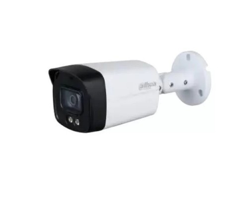 [Видеонаблюдение] DAHUA DH-HAC-HFW1801TLMP-IL-A-0280B-S2 Уличная цилиндрическая HDCVI-видеокамера с интеллектуальной двойной подсветкой 8Мп, объектив 2.8мм, ИК 40м, LED 40м, IP67, корпус: металл