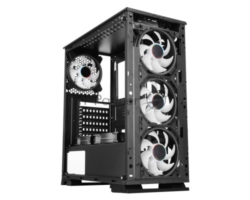 Корпус Formula F-3402 черный без БП ATX 5x120mm 2x140mm 2xUSB2.0 1xUSB3.0 audio bott PSU