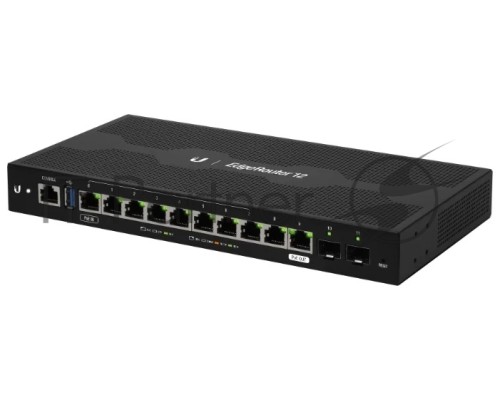 Роутер Ubiquiti ER-12-EU черный