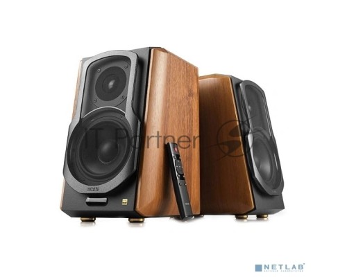 Колонки Edifier S1000MKII Brown (2.0,Bluetooth 5.0,ДУ,2x 25 Вт (ВЧ), 2x 35 Вт (СЧ/НЧ)