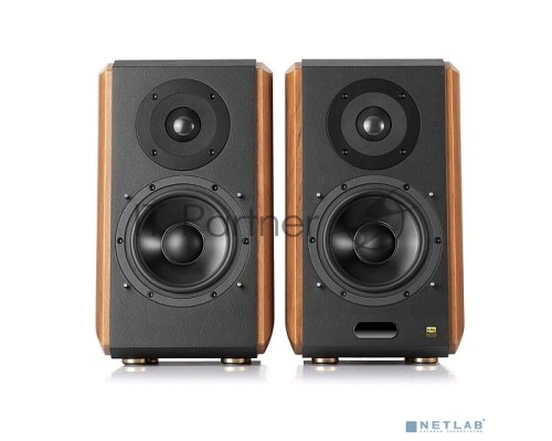 Колонки Edifier S1000MKII Brown (2.0,Bluetooth 5.0,ДУ,2x 25 Вт (ВЧ), 2x 35 Вт (СЧ/НЧ)