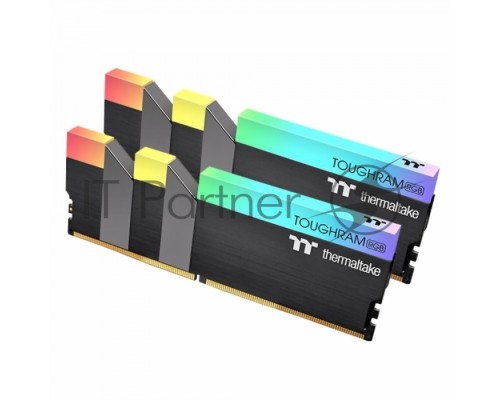 Оперативная память 16GB Thermaltake DDR4 3600 DIMM TOUGHRAM RGB Black Gaming Memory Non-ECC, CL18, 1.35V, Heat Shield, XMP 2.0, Kit (2x8GB), RTL Оперативная память 16GB Thermaltake DDR4 3600 DIMM TOUGHRAM RGB Black Gaming Memory Non-ECC, CL18, 1.35V, Heat Shield, XMP 2.0, Kit (2x8GB), RTL