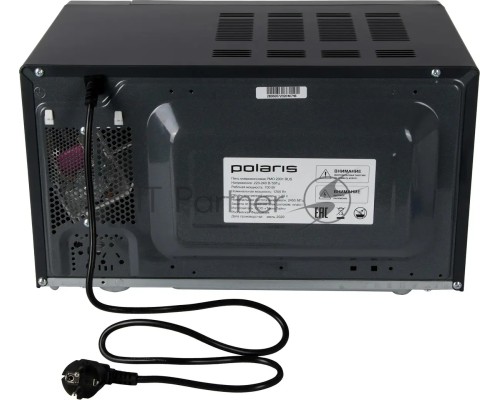 Микроволновая печь Polaris PMO 2001 RUS графитовый 20л 700Вт поворотный механизм