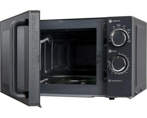 Микроволновая печь Polaris PMO 2001 RUS графитовый 20л 700Вт поворотный механизм