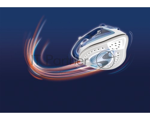Утюг Tefal FV5715E0, 2200Вт, голубой/белый