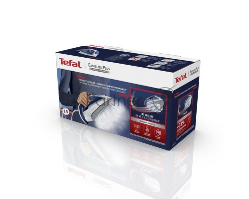 Утюг Tefal FV5715E0, 2200Вт, голубой/белый