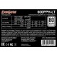 Блок питания 600W ExeGate 600PPH-LT-OEM, 80+, ATX, black, APFC, 12cm, 24p, (4+4)p, 5*SATA, 3*IDE