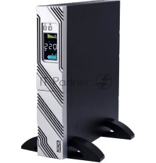 Источник бесперебойного питания Powercom Smart King RT SRT-2000A LCD 1800Вт 2000ВА черный