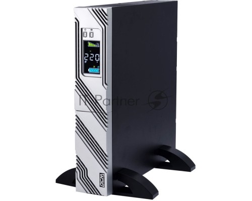 Источник бесперебойного питания Powercom Smart King RT SRT-2000A LCD 1800Вт 2000ВА черный