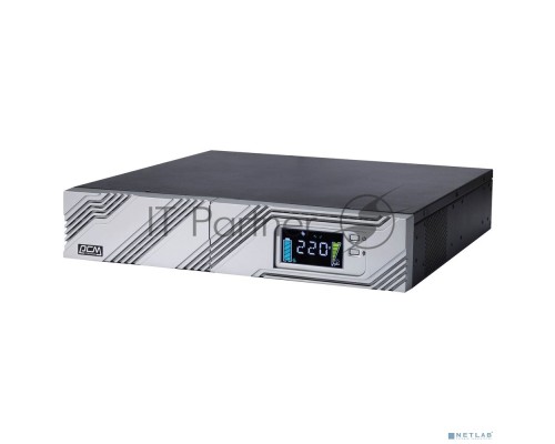 Источник бесперебойного питания Powercom Smart King RT SRT-2000A LCD 1800Вт 2000ВА черный