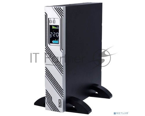 Источник бесперебойного питания Powercom Smart King RT SRT-2000A LCD 1800Вт 2000ВА черный