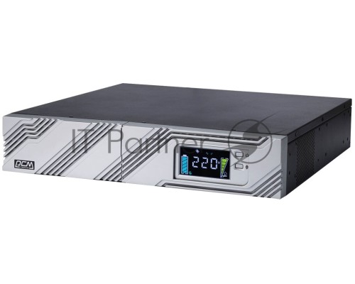 Источник бесперебойного питания Powercom Smart King RT SRT-2000A LCD 1800Вт 2000ВА черный