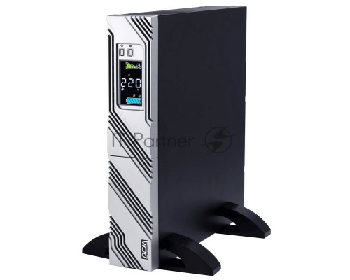 Источник бесперебойного питания Powercom Smart King RT SRT-2000A LCD 1800Вт 2000ВА черный
