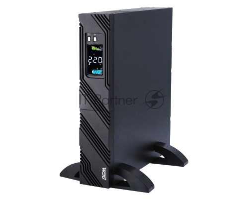 Источник бесперебойного питания Powercom Smart King Pro+ SPR-1000 LCD 800Вт 1000ВА черный
