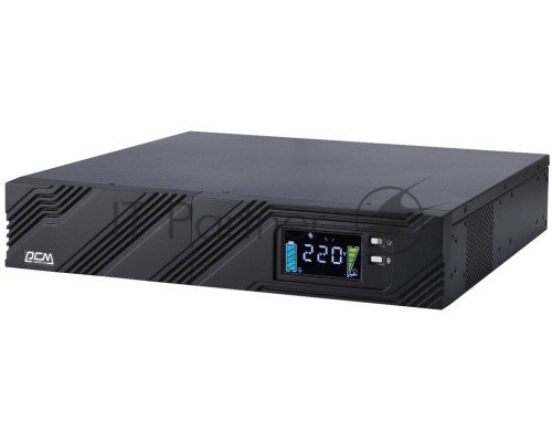 Источник бесперебойного питания Powercom Smart King Pro+ SPR-1000 LCD 800Вт 1000ВА черный