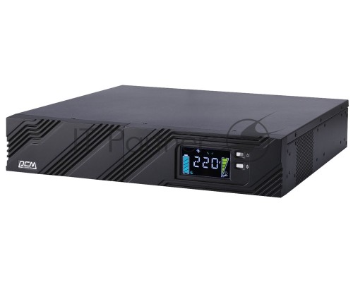 Источник бесперебойного питания Powercom Smart King Pro+ SPR-1000 LCD 800Вт 1000ВА черный