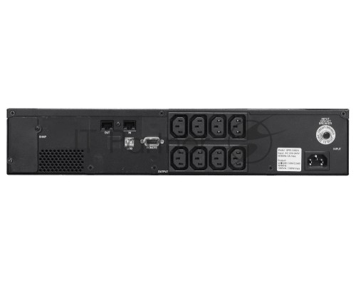 Источник бесперебойного питания Powercom Smart King Pro+ SPR-1000 LCD 800Вт 1000ВА черный