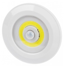 ЭРА Б0054039 Светодиодный фонарь подсветка SB-804 пушлайт с датчиком движения 3W COB 3х AAA  