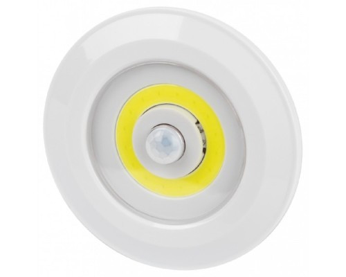 [Фонари] ЭРА Б0054039 Светодиодный фонарь подсветка SB-804 пушлайт с датчиком движения 3W COB 3х AAA  