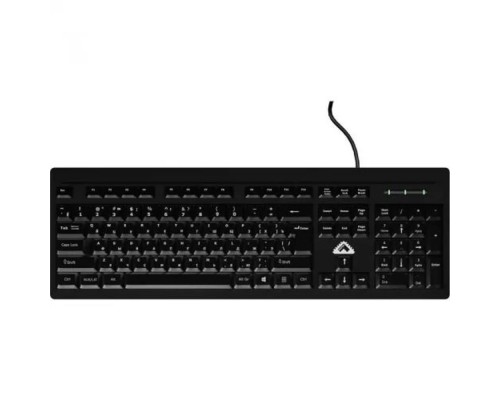 [Клавиатура] Клавиатура БЕШТАУ КЛ104РУ (PN:SG)(104 клавиши, USB, 1,8 м, цвет русской/латинской раскладки Белый/Белый, лазерная гравировка, черная, РФ)