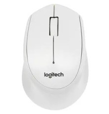 Мышь беспроводная Logitech M330 Silent Plus White (белая, оптическая, 1000dpi, 2.4 GHz/USB-ресивер, бесшумная, под правую руку) (арт. 910-004926, M/N: M-R0051 / C-U0010)