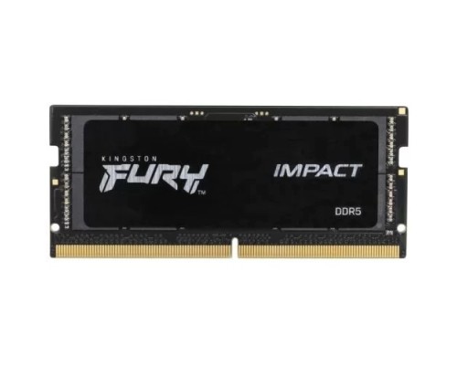 [Модуль памяти] Память оперативная/ Kingston 32GB 4800MT/s DDR5 CL38 SODIMM FURY Impact PnP