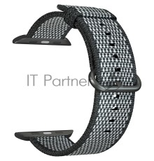 Ремешок нейлоновый Lyambda Polis для Apple Watch 38/40 mm DSN-02-03A-40-BK Black