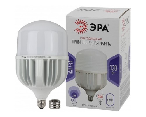 [ЭРА Светодиодные лампы] ЭРА Б0051794 Лампа светодиодная STD LED POWER T160-120W-6500-E27/E40 E27 / E40 120Вт колокол холодный дневной свет  505639628047