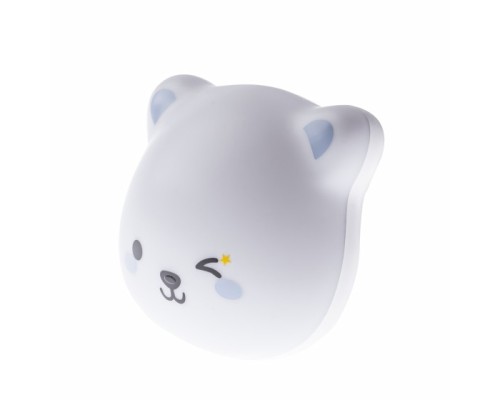 [светильники] ЭРА Б0049342 Ночник - светильник светодиодный NLED-466-1W-W настенный аккумуляторный белый