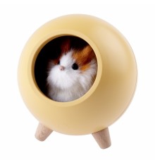 ЭРА Б0052815 Ночник - светильник светодиодный NLED-468-1W-Y хомяк желтый 