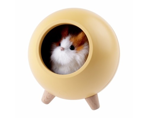 [светильники] ЭРА Б0052815 Ночник - светильник светодиодный NLED-468-1W-Y хомяк желтый 