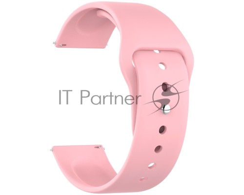 Универсальный силиконовый ремешок для часов Lyambda Altair 22 mm DSJ-01-06T-22-LP Light pink