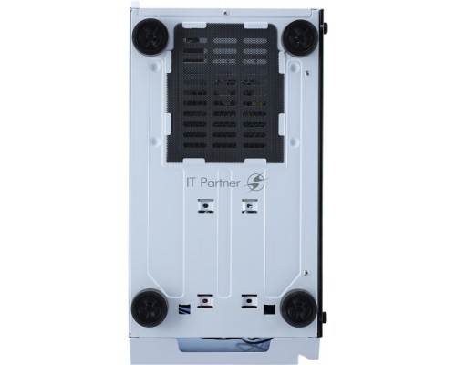 Компьютерный корпус Formula CL-3302W RGB белый без БП ATX 2xUSB2.0 1xUSB3.0 audio bott PSU