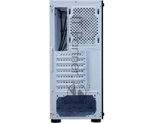 Компьютерный корпус Formula CL-3302W RGB белый без БП ATX 2xUSB2.0 1xUSB3.0 audio bott PSU