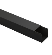 ЭРА Б0061745 Кабель канал KK-B-40-40 40х40 черный, длина 2 м