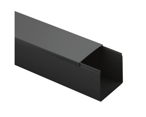 [ЭРА Кабель-канал] ЭРА Б0061747 Кабель канал KK-B-60-60 60х60 черный, длина 2 м