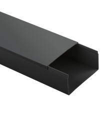 ЭРА Б0061659 Кабель канал KK-B-80-60 80х60 черный, длина 2 м