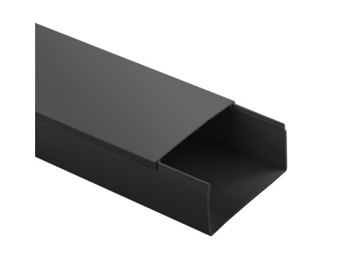 [ЭРА Кабель-канал] ЭРА Б0061659 Кабель канал KK-B-80-60 80х60 черный, длина 2 м